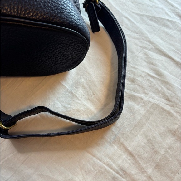 Coach Vtg Pebbled Blue Leather Bucket‎ Bag - Picture 5 of 14